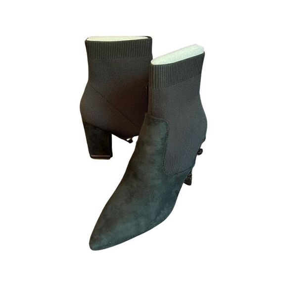 Steve Madden Remy Sock Booties- Black- Various Sizes- NIB - Picture 1 of 7